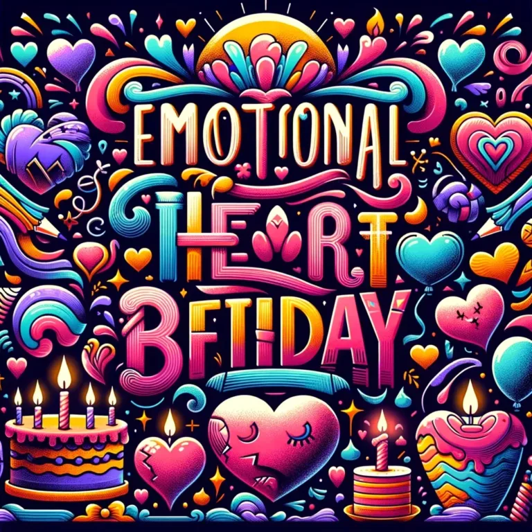 Emotional Font, Heart Font, Birthday Font
